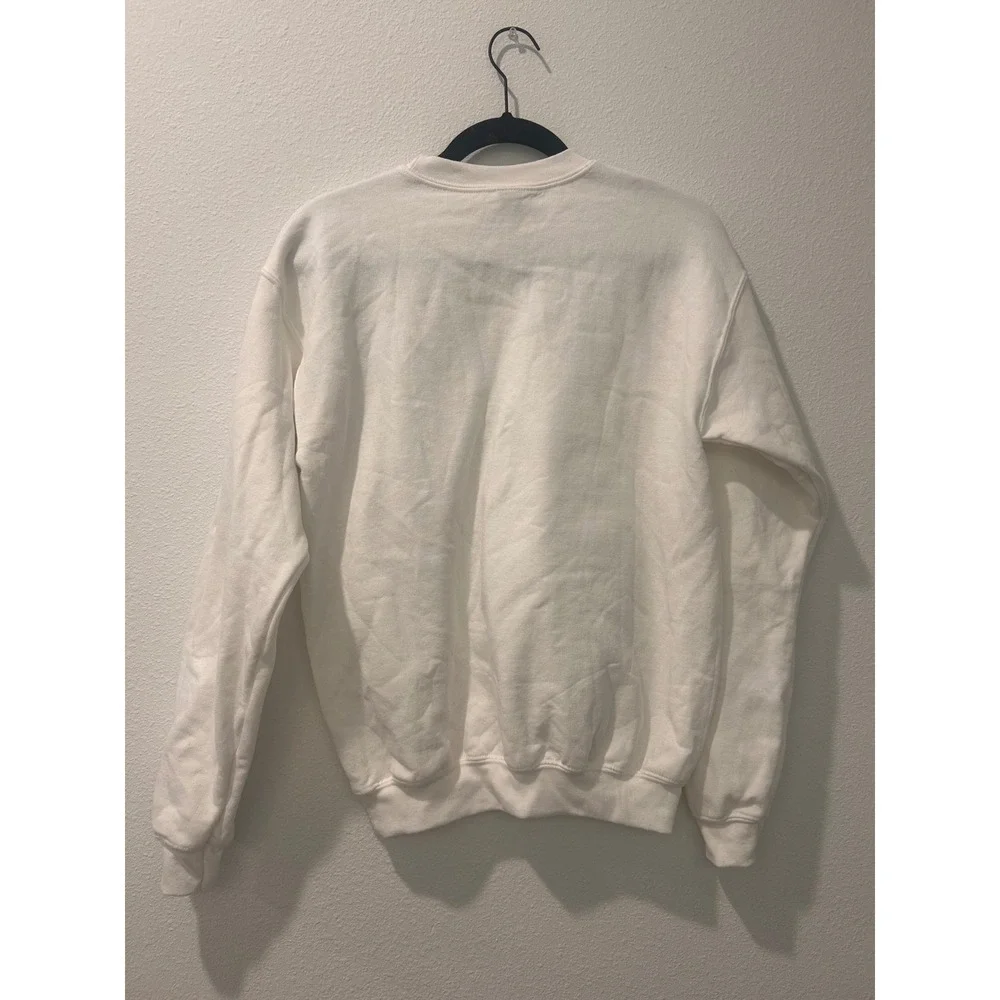 Taylor Swift Graphic Sweatshirt White Kids XL Gildan Heavy Blend Pullover